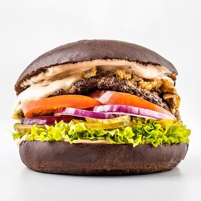 Бургер Грибной в Black Star Burger по цене 650 ₽