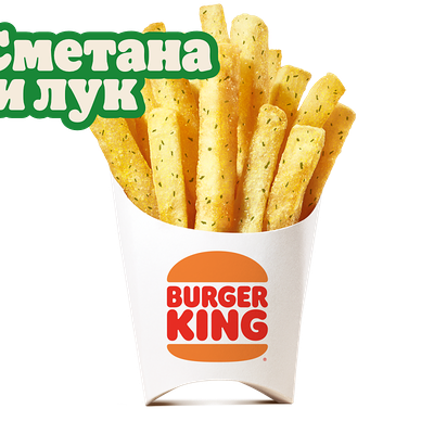 Кинг Фри Сметана и лук большой в Burger King по цене 6 р.