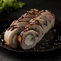 Дракон с огурцом в Snail Суши