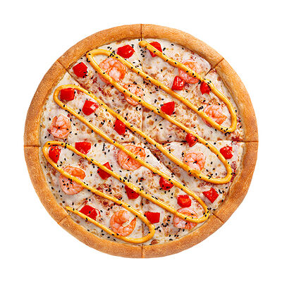 Пицца С креветками 25 см в Ташир Пицца по цене 565 ₽