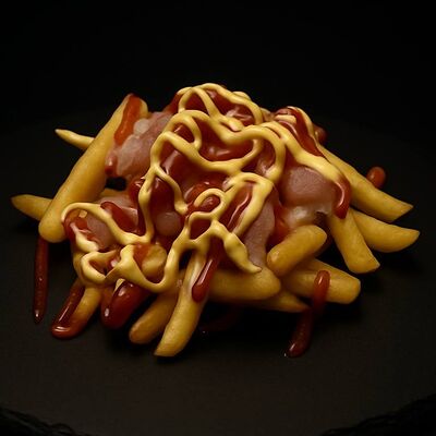 Картофель фри с беконом в Rollik по цене 349 ₽