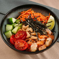 Поке Микс лосось-креветка в Spoke