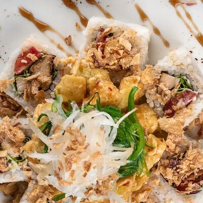 Ролл с хрустящими баклажанами в Мушу по цене 285