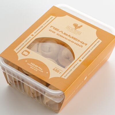 Пельмени из свинины в Уха из петуха по цене 16 р.