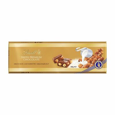 Шоколад Голд молочный с орехом, Lindt Швейцария в Азбука Вкуса Экспресс Меню по цене 783 ₽