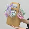 Гипсофила в крафтовой сумочке в подарок на день рожденияв Cosmo Сakery по цене 2700