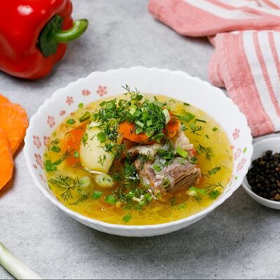 Шурпа из баранины в Кафе Микс по цене 558 ₽