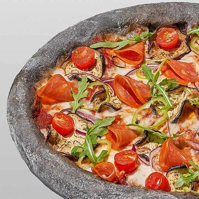 Пицца Баклажан и чоризо в Твоя пицца от TanukiFamily по цене 1190 ₽