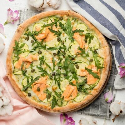 Пицца с семгой в Mesto Burger по цене 440