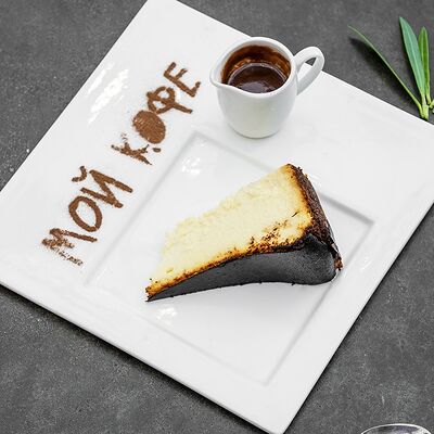 Баскский чизкейк в Мой кофе по цене 600 ₽