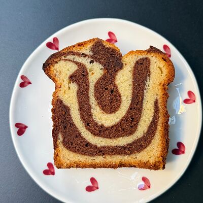 Кекс зебра (мраморный) в Сырник по цене 260 ₽