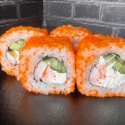 Калифорния с креветкой в Акрополь по цене 420 ₽