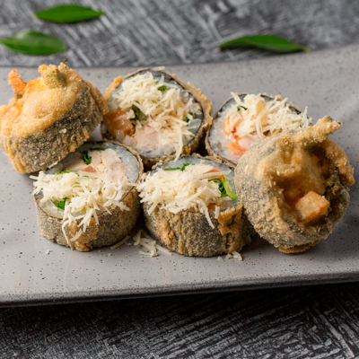 Ролл Цезарь темпура в БАМБУК-БАР по цене 360 ₽