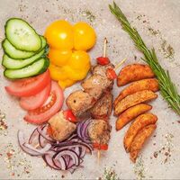 Шашлычки из курицы в Рисоварня