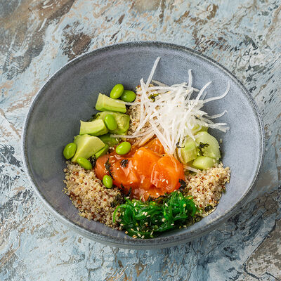 Поке с лососем в На Парах по цене 490