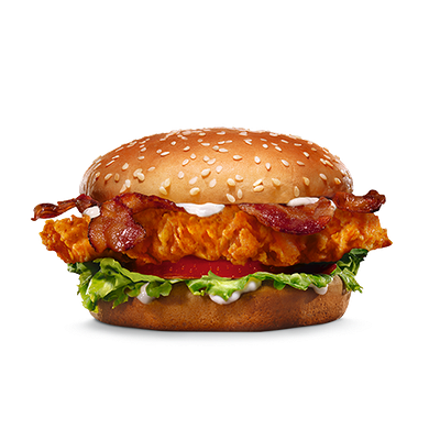 Криспи Чикен с беконом в Carl’s Jr. по цене 389 ₽