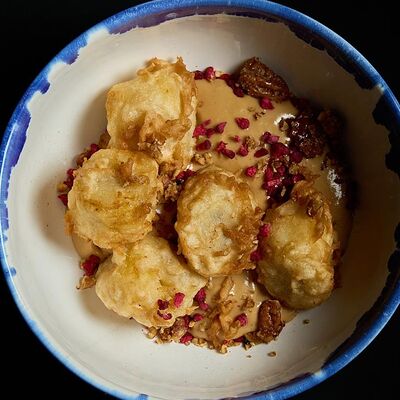 Банан-фри со сметанным кремом в Полтора тигра по цене 570