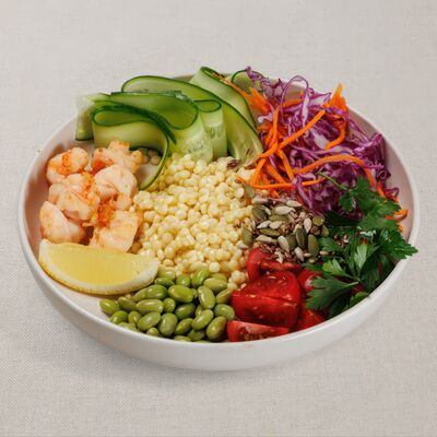 Астрон Боул с креветками в Мука и Фартук по цене 588 ₽