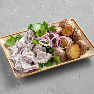 Грузди в сметане с печеным картофелем в Корчма по цене 470