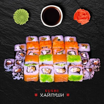 Футомаки микс №3 в Sushi Хайпуши по цене 1460 ₽