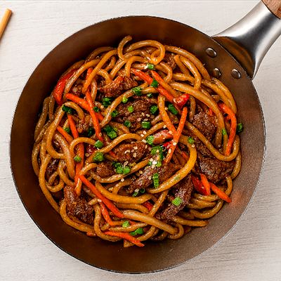 Вок №12 с говядиной терияке в Суши море по цене 486 ₽