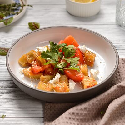 С баклажанами и творожным сыром в Станция сады по цене 529 ₽