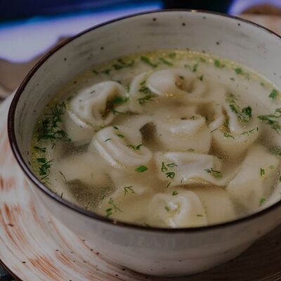 Чучвара с бульономв Kish-Mish по цене 500 ₽