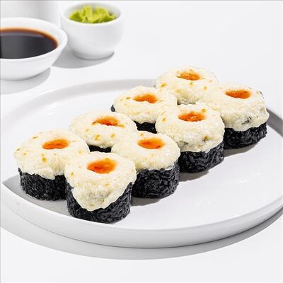 Запечённый ролл с лососем (не горячие) в Seabassushi по цене 1015 ₽