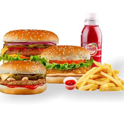 Семейный сет в Три соуса по цене 1299 ₽