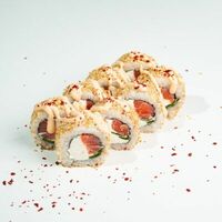 В кунжуте с копчёным лососем (8 шт.) в ЁБИСАН