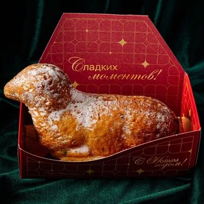 Кекс Рождественский Агнец в Север-Метрополь по цене 1532 ₽