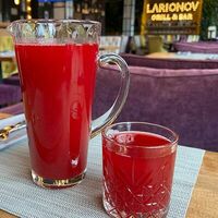 Домашний морс в Larionov Grill & Bar