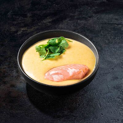 Сырный суп с лососем в Вкусно Суши по цене 249