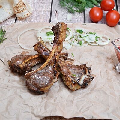 Шашлык из каре баранины в Агдам по цене 880 ₽