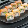 Филадельфия с креветками в Sushi scorpion premium по цене 978