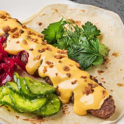 Кебаб из мраморной говядины в Дзеими по цене 718 ₽