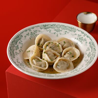 Пельмени с мраморной говядиной в Hitch по цене 1190 ₽