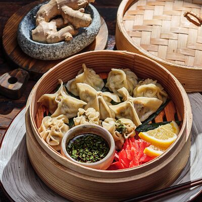 Димсам ассорти в Пельмения по цене 920 ₽