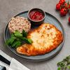 Шницель из курицы с гречкой в Papa cake по цене 580