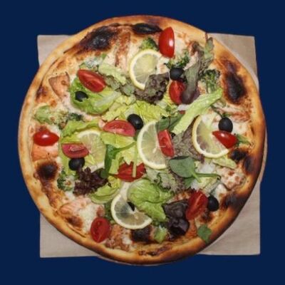 Пицца Сальмоне в Коралл ролл по цене 1250 ₽