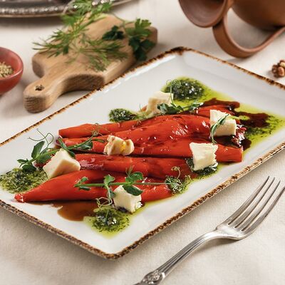 Печеный сладкий перец с сыром Тофу в Кавказ по цене 340