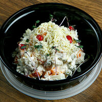 Оливье с бужениной в Чача