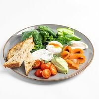 Завтрак Kitchen c форелью в Kitchen