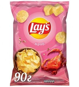 Lays Краб в Олимпик по цене 160 ₽