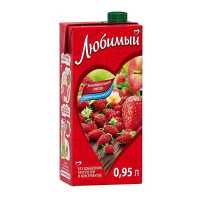 Сок Любимый Земляничное лето в Пекарня №15 по цене 270 ₽