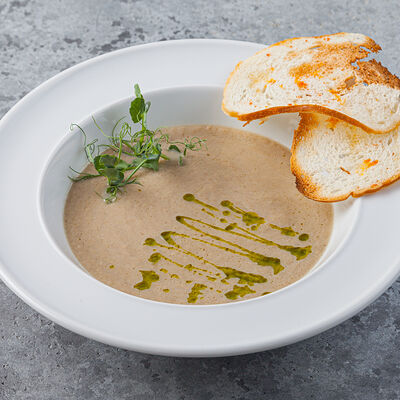 Крем-суп из шампиньонов в Terra&Mare по цене 400 ₽