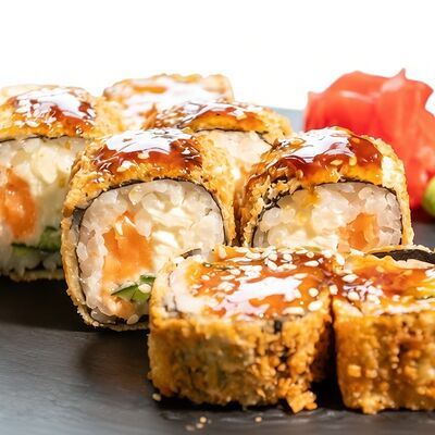 Ролл Горячий Мизуми в PlutuS Resto Club по цене 550 ₽