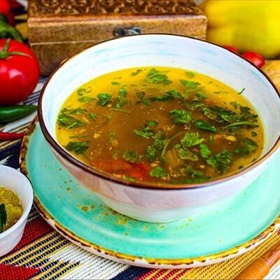 Хашлама из телятины в Три хинкали&Шашлык по цене 650 ₽