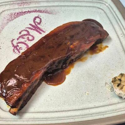 Ребра барбекю из свинины породы Duroc в Мясо & Рыба по цене 1190