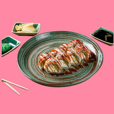 Ролл Дракон с Salmon в Big Fish по цене 1682 ₽